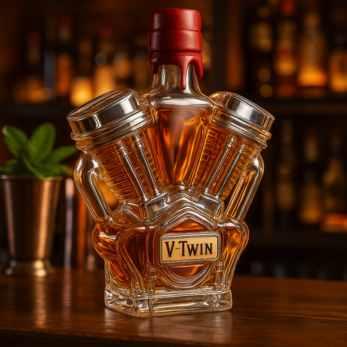 V8 Engine Decanter